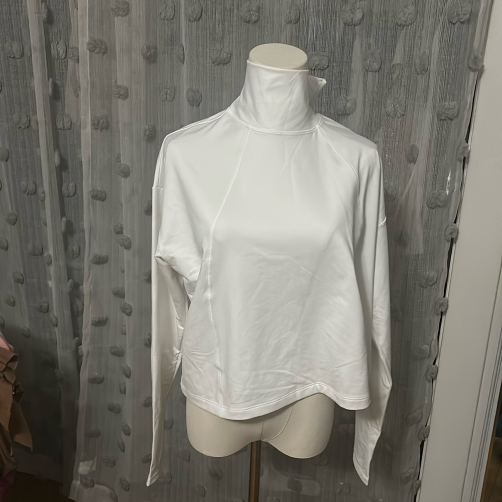 Athleta Whistler Mock Neck Top, Large